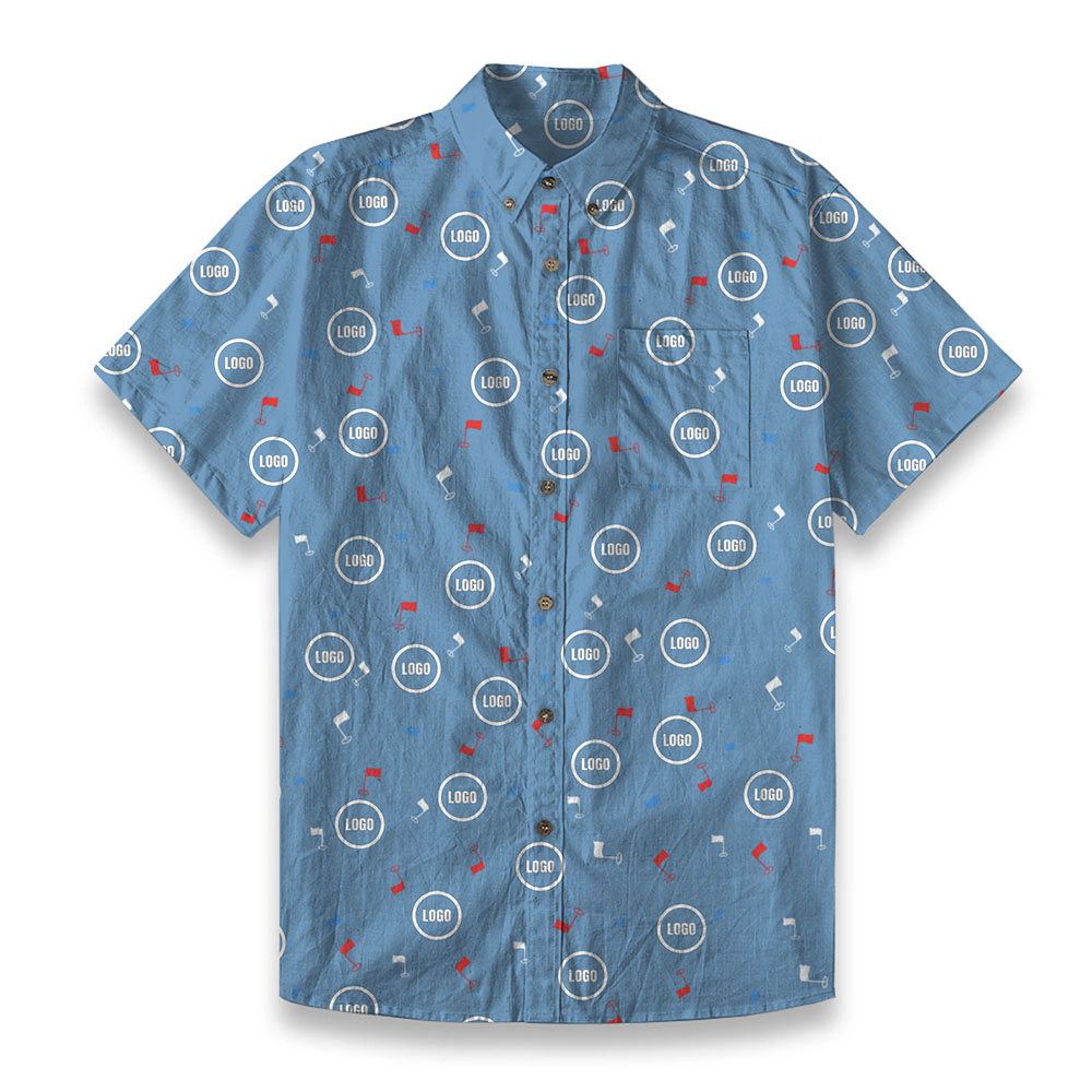 Custom Golfer Men's Hawaiian Premium Shirt 2
